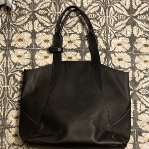 Lululemon Black All Day Tote